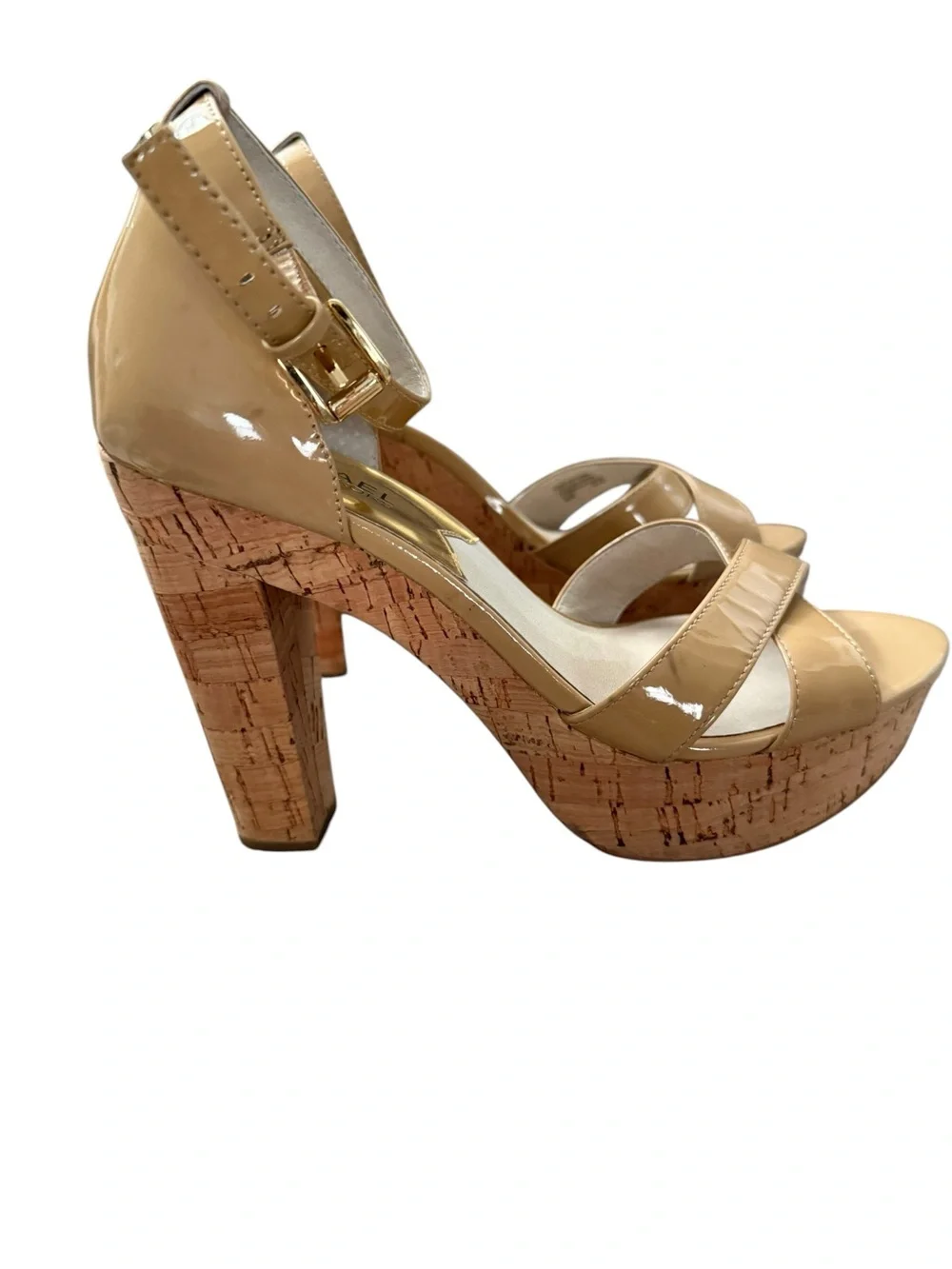 Michael Michael Kors Camilla Platform Heel with Ankle Straps, Size 6.5.